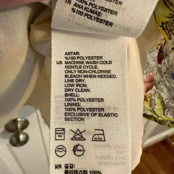 Paris Atelier & Other Stories Foral Bib Dress Size 2 - Picture 8 of 16